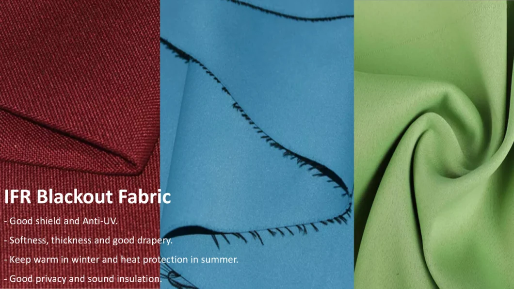 100% Polyester Inherent Flame Retardant High Toughness Jacquard Fabric