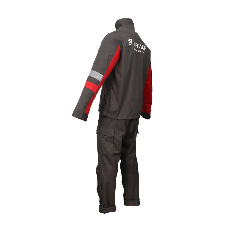 Cotton Customized Workwear Arc-Flash Protection Anti-Acid Meltproof Fr Safety Jacket