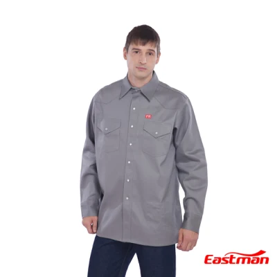 Camisa Fr Camisa Protetora Vestuário de Trabalho Retardante de Chamas para Trabalhadores