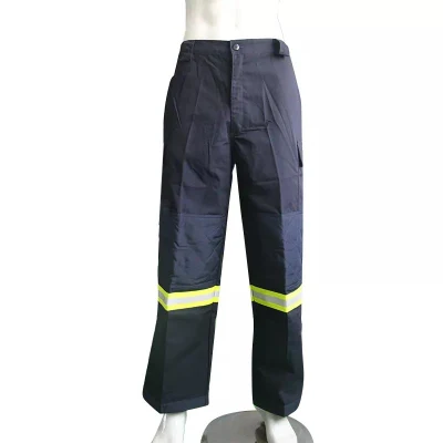 Fornecimento de fábrica Mecânico Vestuário de trabalho Calças de trabalho masculinas de segurança resistente ao fogo Cargo Fr